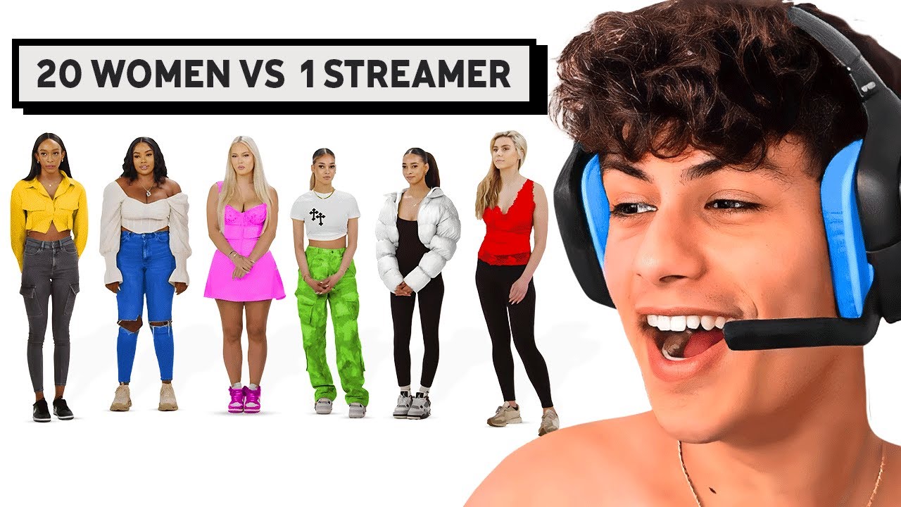 20 GIRLS VS 1 STREAMER: Stable Ronaldo & Lacy - YouTube - How Tall Is Lacy Streamer: The TikTok Star’s Height Revealed