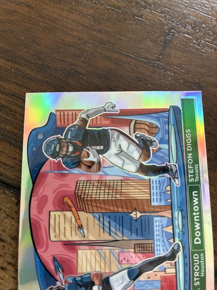 2024 Panini Donruss Optic CJ Stroud Stefon Diggs Dual Downtown CASE HIT - How Old Is Stefon Diggs? NFL Star’s Age Revealed
