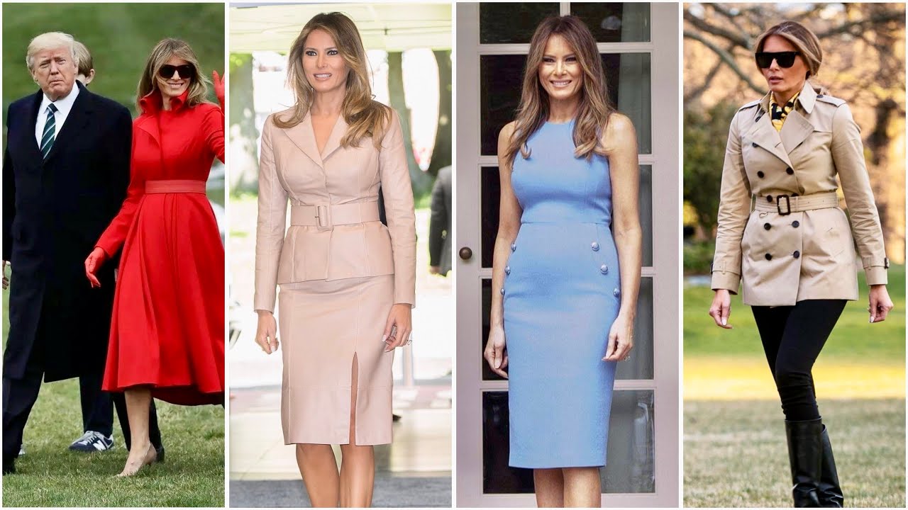 45th First Lady of United State Melania Trump Amazing 70 plus Outifts - How Old Is Melania Trump? Former First Lady’s Age In 2025