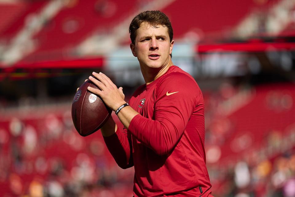 49ers QB Brock Purdy Out for 6 Months Following Elbow Injury Sustained - How Old Is Brock Purdy? Rising NFL Quarterback's Age & Stats
