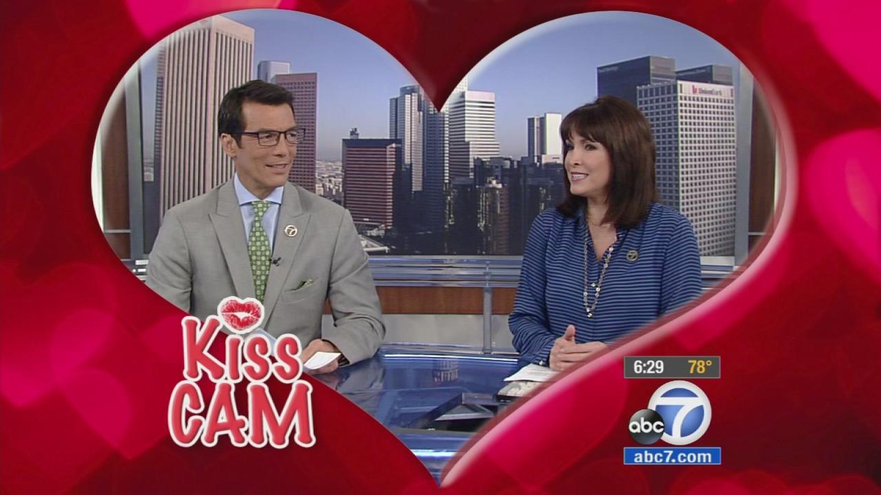 ABC7's David Ono and Ellen Leyva ambushed on kiss cam | abc7.com - Madison Alworth Husband: Inside The Life Of The Model's Partner