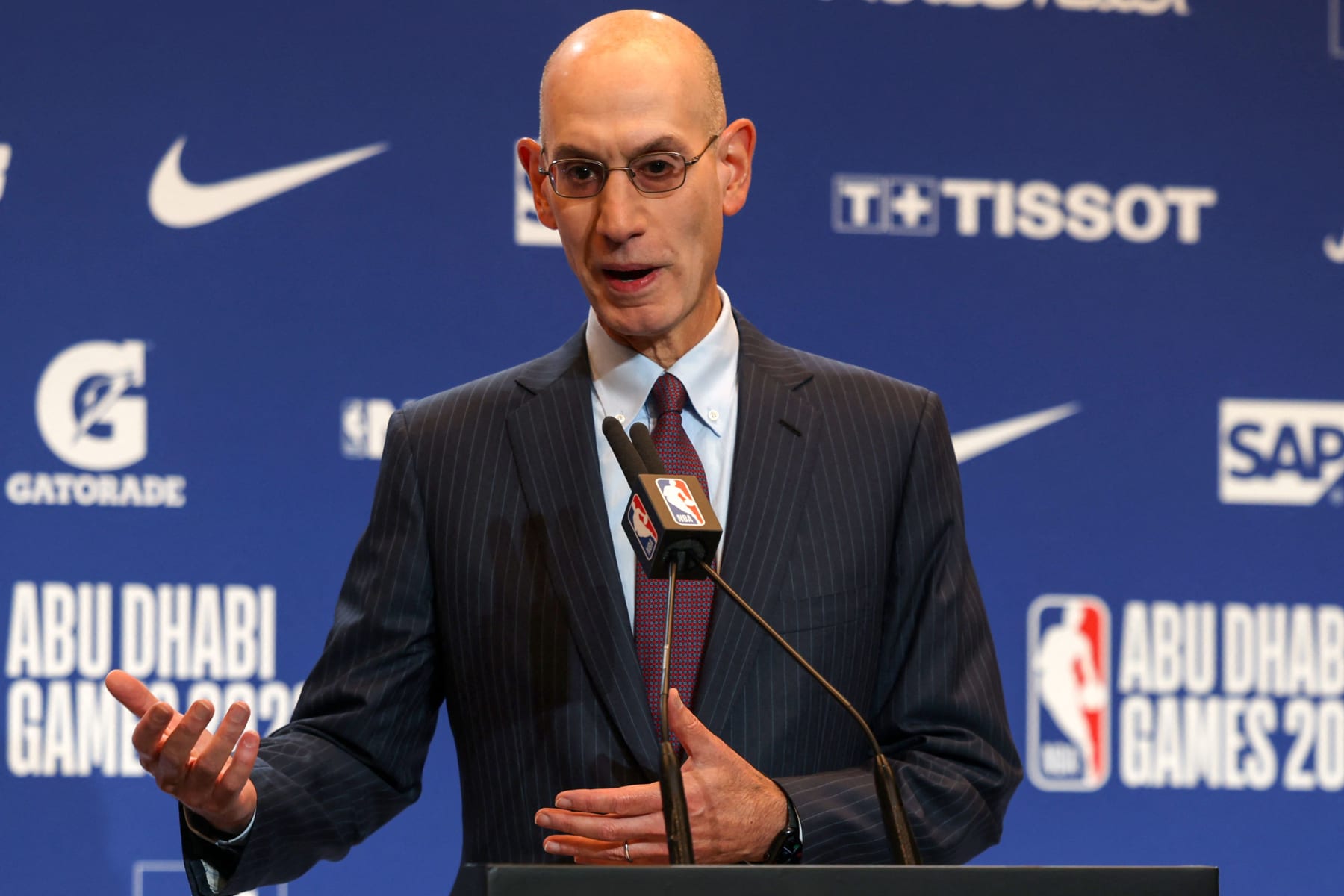 Adam Silver Says He Wasn't 'Deadly Serious' About NBA Implementing - How Tall Is Adam Silver? NBA Commissioner’s Official Height
