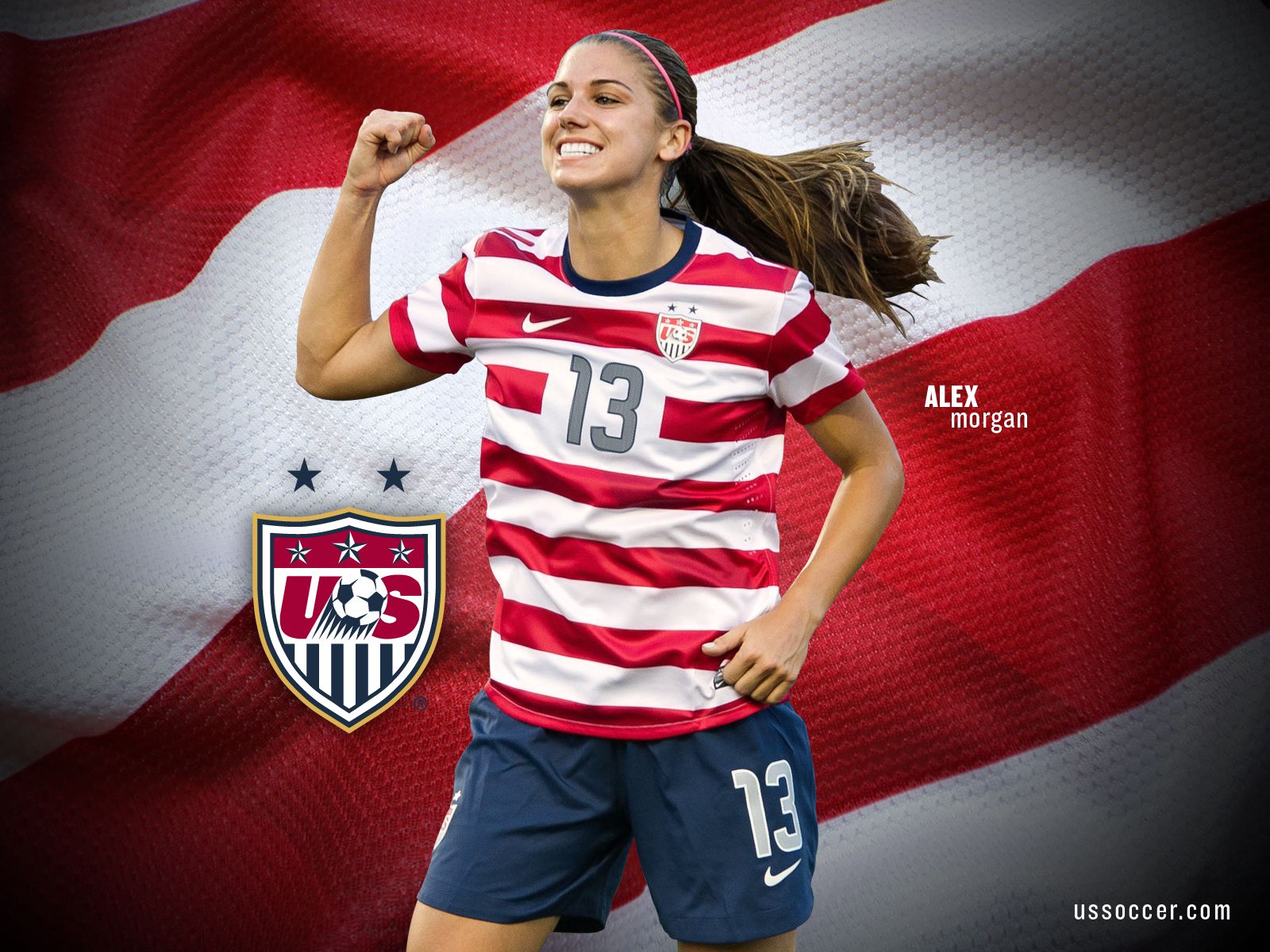 Alex Morgan USA Wallpaper - http://www.wallpapersoccer.com/alex-morgan - Alex Morgan Off The Field: Sexy Pics Of The Soccer Superstar