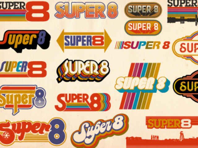 an assortment of super 8 logos and stickers - Tomi Lahren’s Bold Look: Sexy Pics That Break The Internet