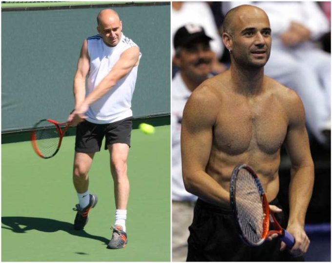 Andre Agassi's height, weight. Marriage made him gain extra weight - Andre Agassi Height – How Tall Was the Tennis Legend?