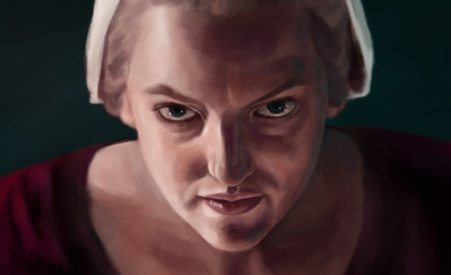 ArtStation - June Osborne (Elisabeth Moss) - The Handmaid’s Tale - Is June Osborne Pregnant On The Handmaid’s Tale? Season Plot Breakdown