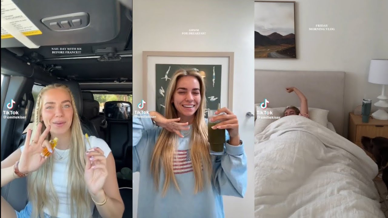 @emiliekiser tiktok complication #lifestylevlog - YouTube - How Old Is Emilie Kiser? TikTok Star’s Age And Rise To Fame