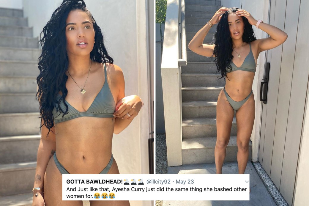 Ayesha Curry called a ‘hypocrite’ for posting sexy bikini photos after - Ayesha Curry’s Fashion Game – From Kitchen Queen to Glam Goddess