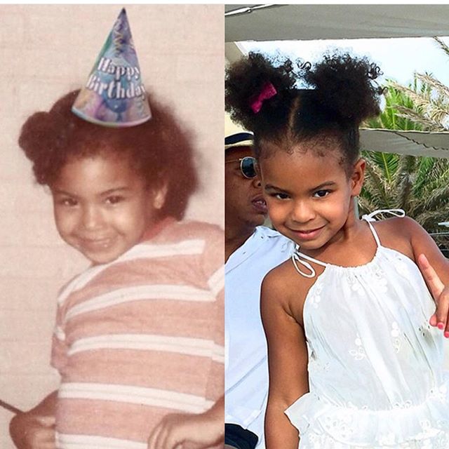 Beyonce and Blue Ivy are 'Twinning'(Photos) - Misspetitenigeria Blog - How Old Is Blue Ivy? Beyoncé’s Daughter’s Age & Spotlight Moments