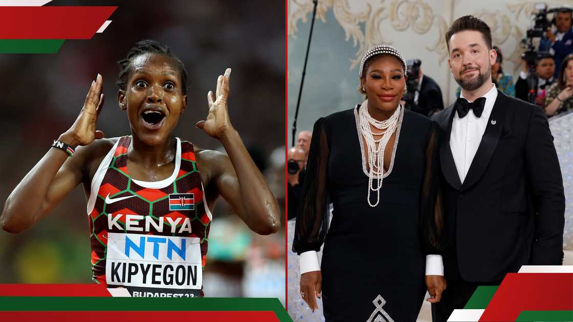 Breaking4: Alexis Ohanian Promises Faith Kipyegon Millions if She Sets - Who Is Faith Kipyegon’s Husband? Meet Timothy Kitum, Fellow Olympic Medalist