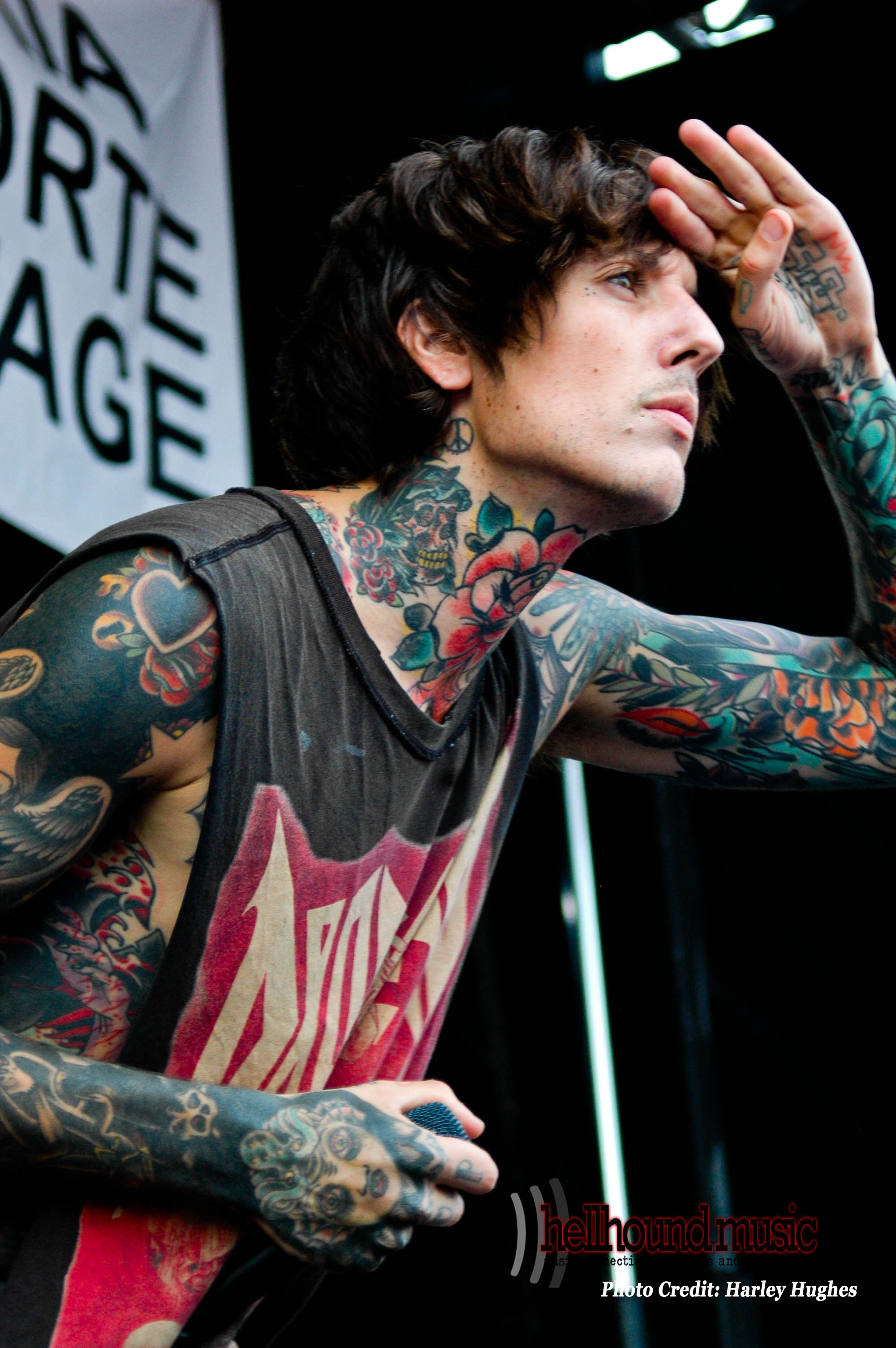 Bring Me The Horizon Oliver Sykes Tattoos - Oli Sykes Height: Bring Me The Horizon Frontman Stands Tall