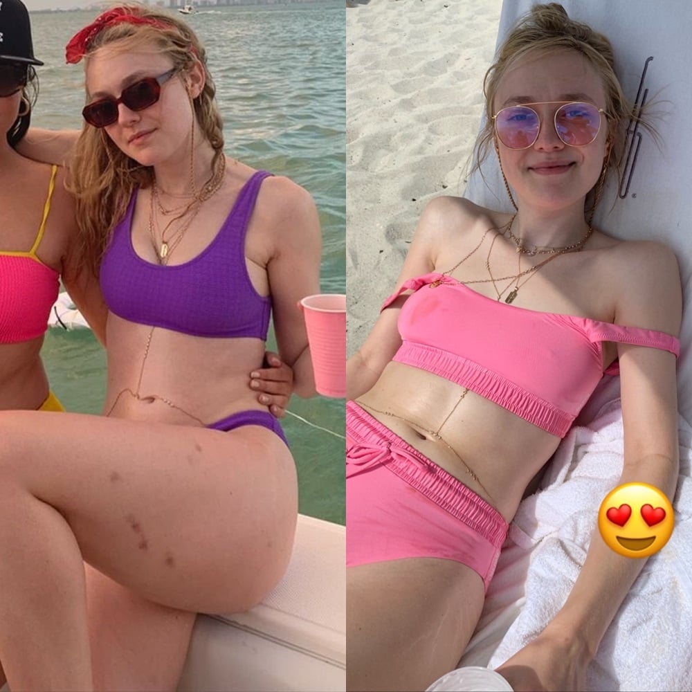 Dakota Fanning Dancing In A Bikini - Dakota Fanning’s Most Iconic Fashion Moments – Classic Meets Modern