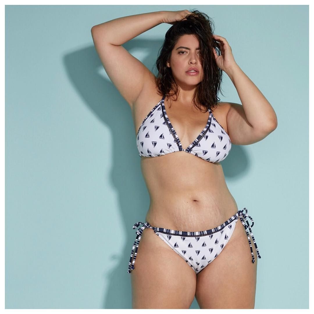 Denise bidot Curvy Swimwear, Curvy Bikini, Plus Size Swimwear, Curvy - Denise Bidot Proves Beauty Has No Size - Her Measurements