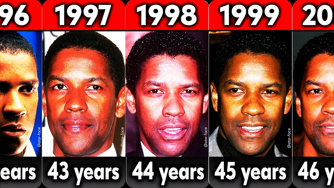 Denzel Washington from 1980 to 2023 - YouTube - How Old Is Denzel Washington? Legendary Actor’s Age Revealed