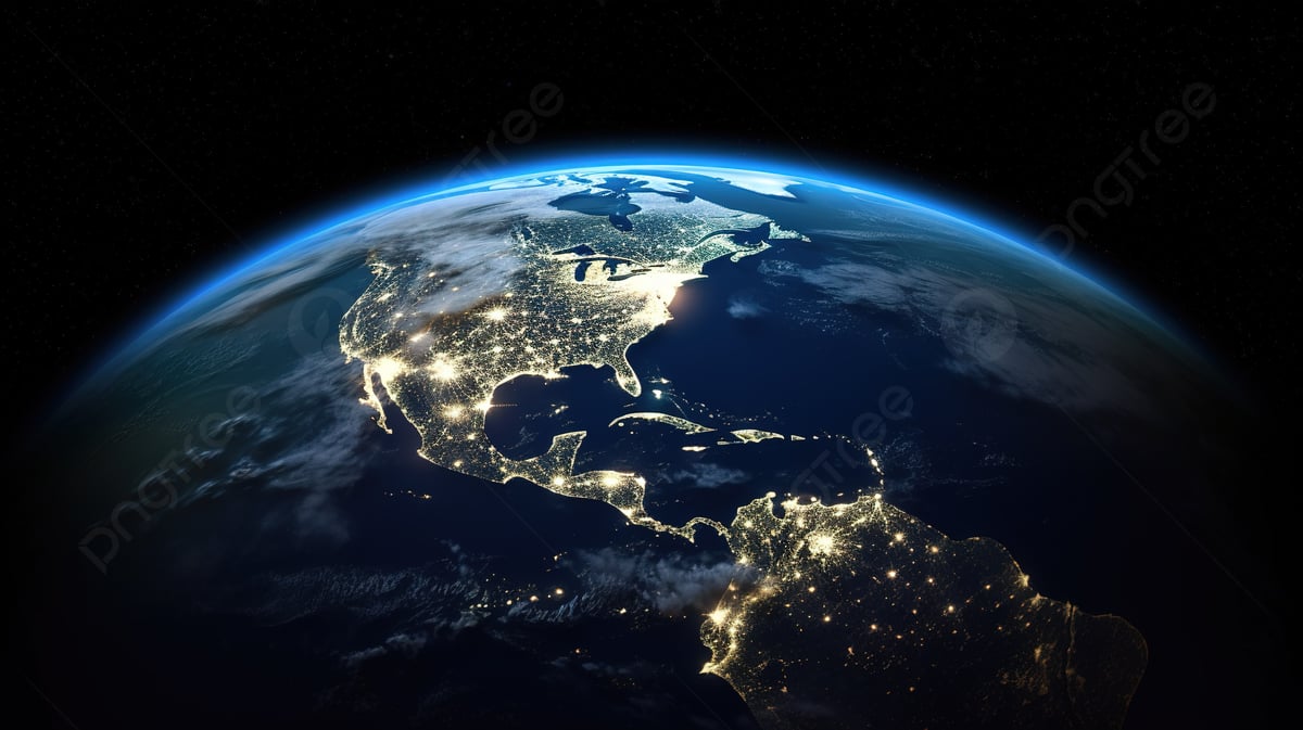 Detailed Image Of The Earth At Night Background, Real Earth Pictures - How Old Is Earth? The Planet's Age Explained In Simple Terms