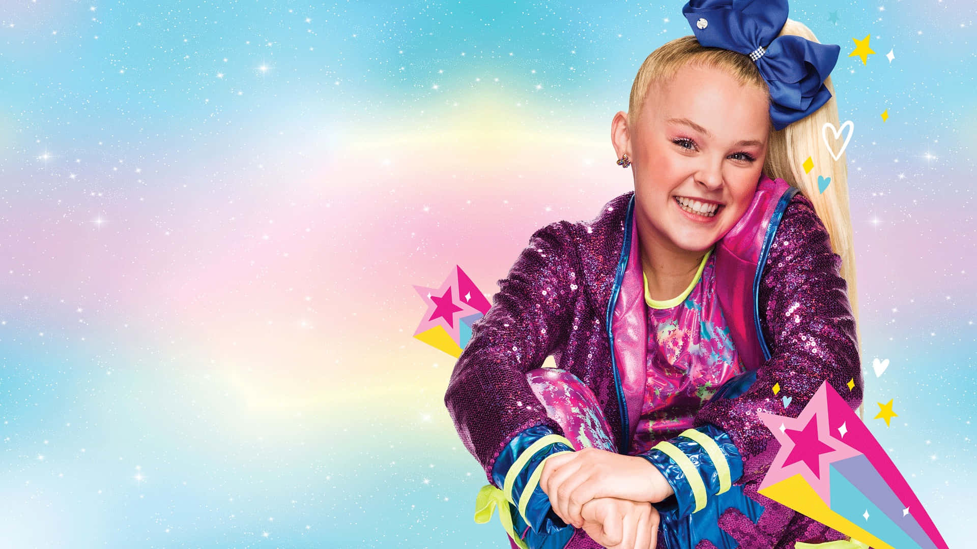 Download Jojo Siwa Background | Wallpapers.com - Who Is JoJo Siwa Dating? Is She Really Dating Chris Hughes?