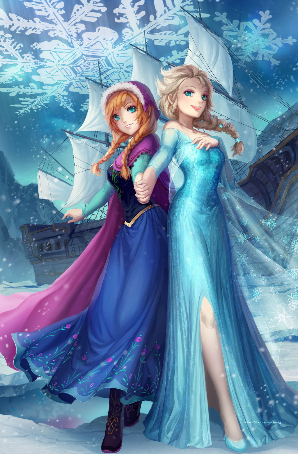 Elsa Anna by Kyuriin on DeviantArt - Anna Wintour Instagram – Where to Follow the Vogue Icon