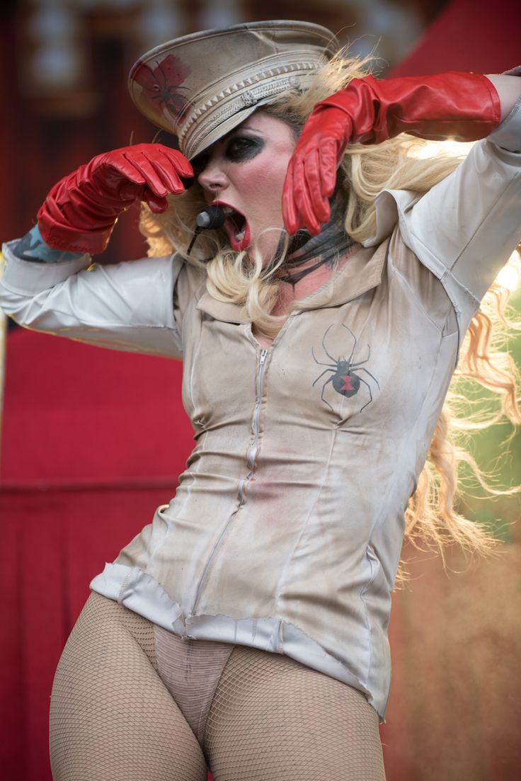 Epic Firetruck's Maria Brink & In This Moment ~ | Maria brink, Women in - Maria Brink’s Stage Fashion – Metal Queen’s Iconic Style