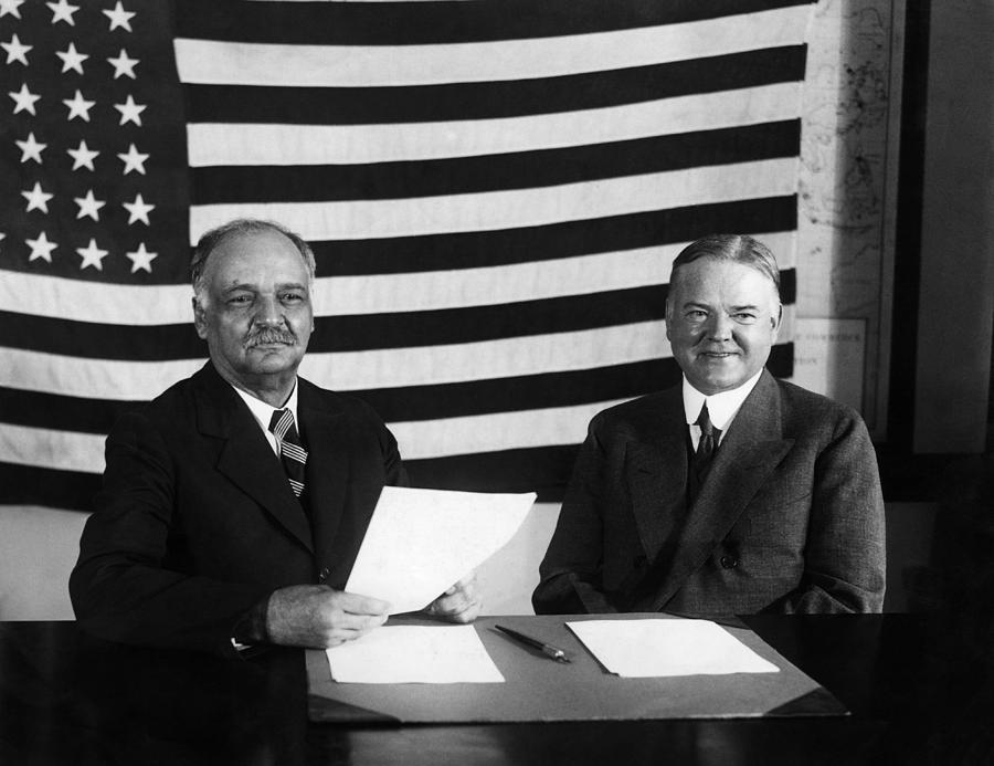 Future Vice President Charles Curtis Photograph by Everett - Charles Curtis Ethnicity: America's First Native Vice President