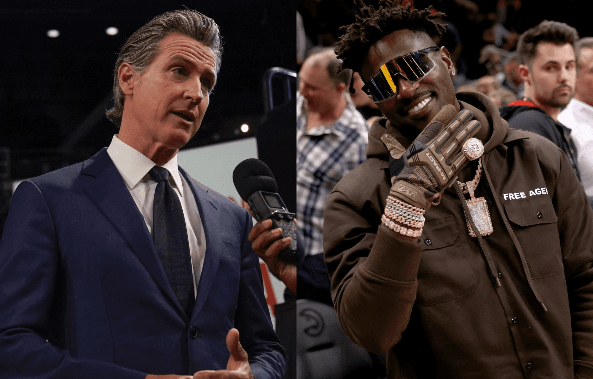 Gavin Newsom Gets Wild Comment From Antonio Brown After Threatening To - Gavin Newsom’s Wife: Jennifer Siebel Newsom, the First Lady of California