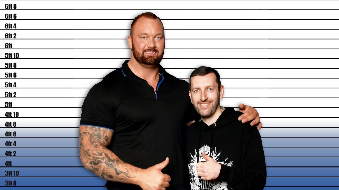 How tall is Hafthor Julius Bjornsson? Mountain's Real Height Revealed - Lil Zane’s Height Revealed: How Tall Is The Early 2000s Rapper?