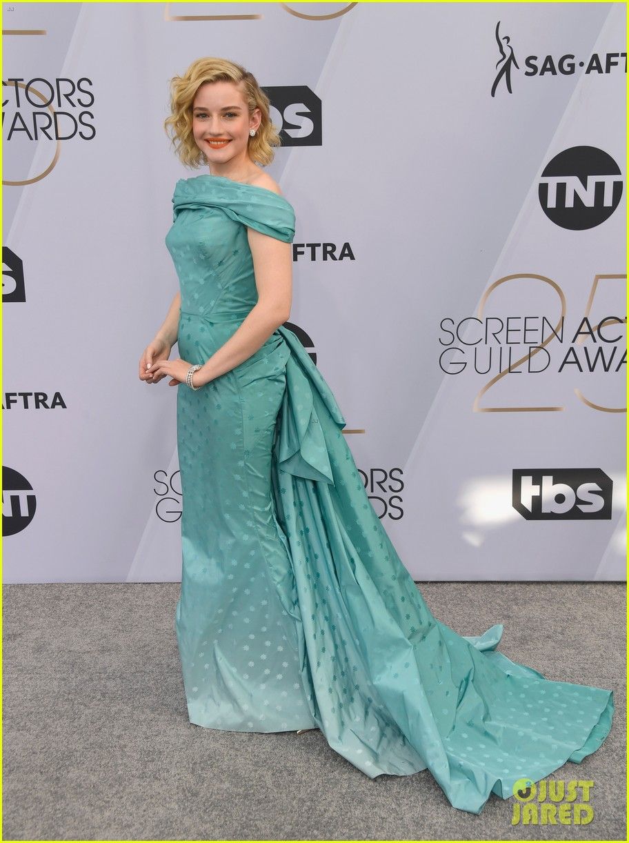 Julia Garner wearing Zac Posen | Julia garner, Met gala 2019, Nice dresses - Julia Garner Wows In (Almost) Sheer Dress At Cannes—Still Within Dress Code