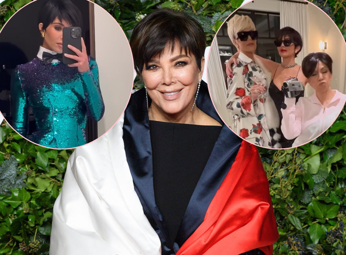 Kardashian-Jenner Sisters Dressed Up As Kris Jenner's Iconic Moments - Kris Jenner’s Iconic Confidence: Sexy Pics Of The Matriarch In Style