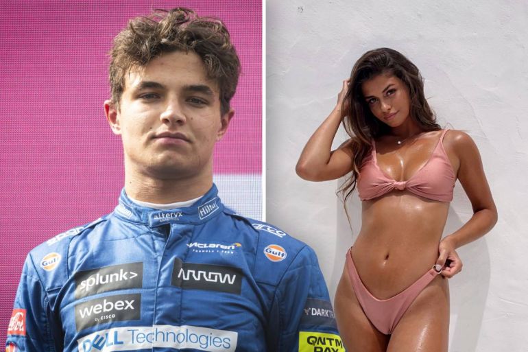 Lando Norris Girlfriend 2025 - Halley Daphene - Who Is Lando Norris Dating? F1 Star’s Love Life In The Spotlight