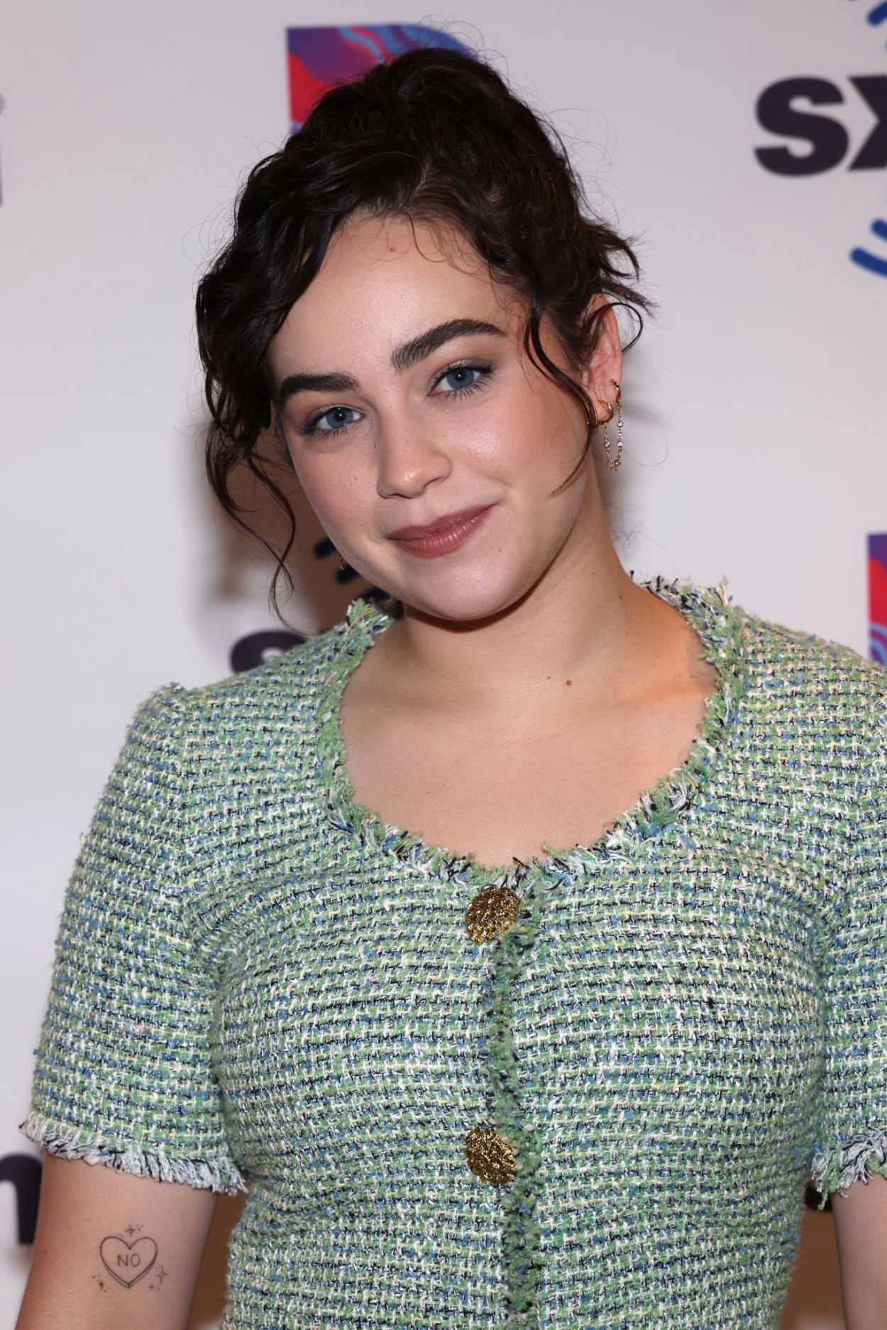 Mary Mouser in a Green Dress Visits the SiriusXM Studios in New York - How Tall Is Mary Mouser: Cobra Kai Actress’s Youthful Frame