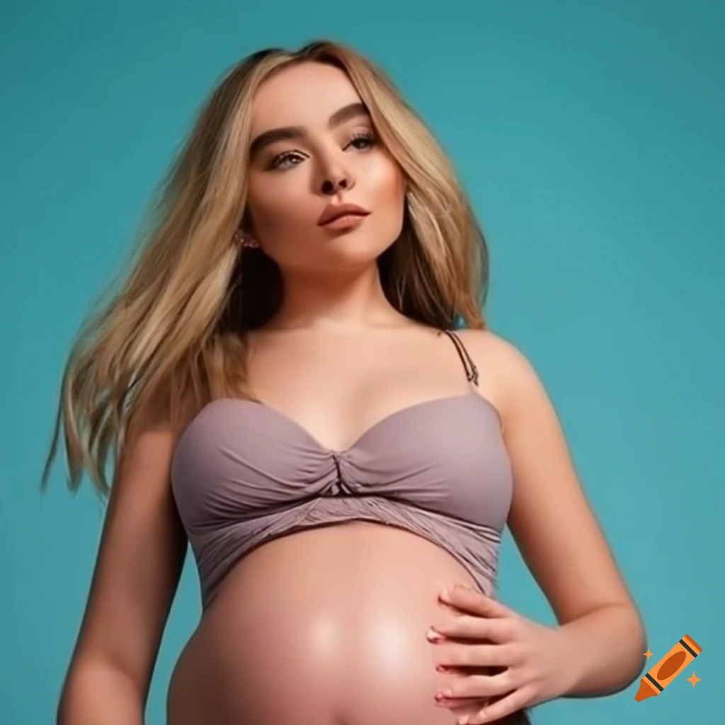 Maternity photoshoot of sabrina carpenter in bikini on Craiyon - Is Sabrina Carpenter Pregnant? Singer’s Journey Amidst Fan Theories