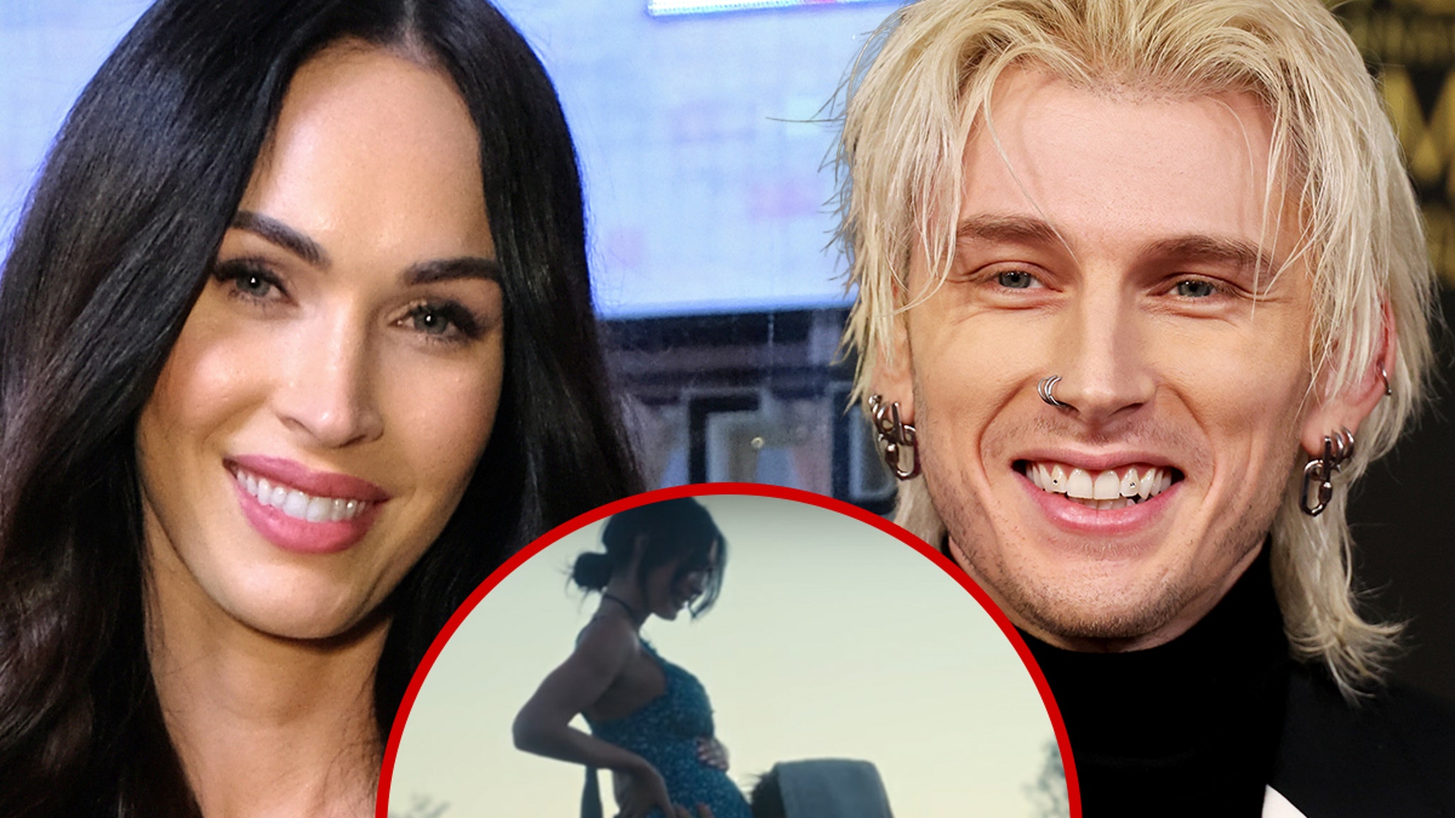 Megan Fox Plays Pregnant Woman in New Machine Gun Kelly Music Video - Is Megan Fox Pregnant Again? Fans Spot Clues In Recent Appearances