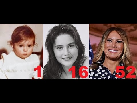 Melania Trump from 0 to 53 years old - YouTube - How Old Is Melania Trump? Former First Lady’s Age In 2025