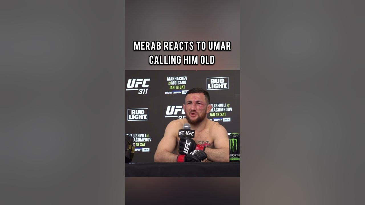 Merab Dvalishvili Talks About Umar Nurmagomedov Calling Him Old👴🏼#ufc # - How Old Is Merab Dvalishvili? – The Fighter’s Age and MMA Journey