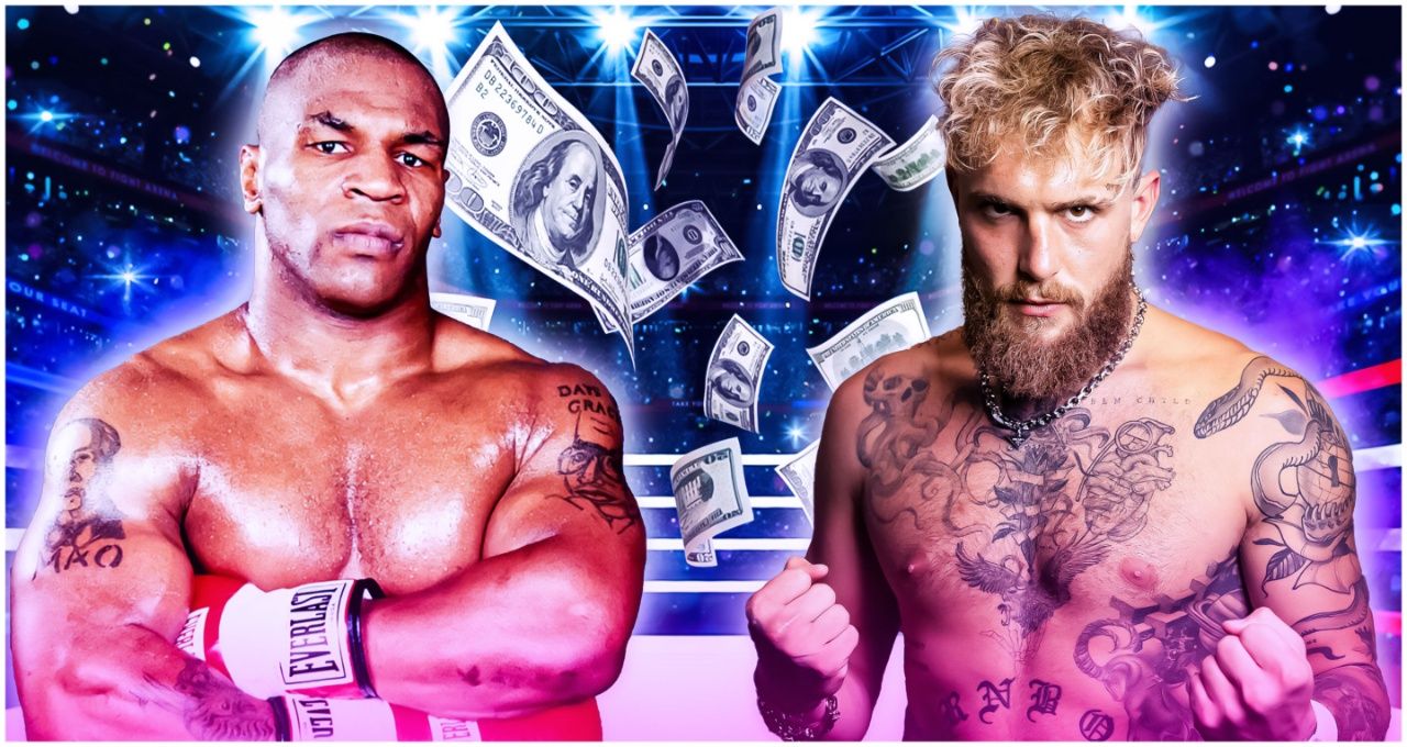 Mike Tyson & Jake Paul's Net Worth Compared - Mike Tyson Net Worth After Jake Paul Fight