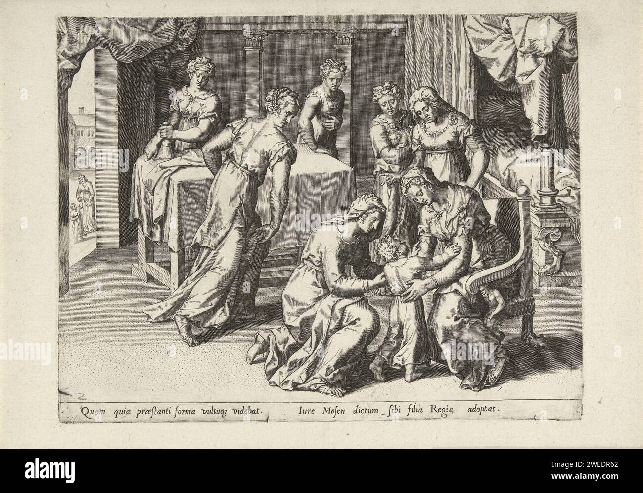 Moses is adopted by the daughter of the Pharaoh, Pieter Jalhea Furnius - Elisabeth Moss Baby Father: Who Is The Father Of Her Child?