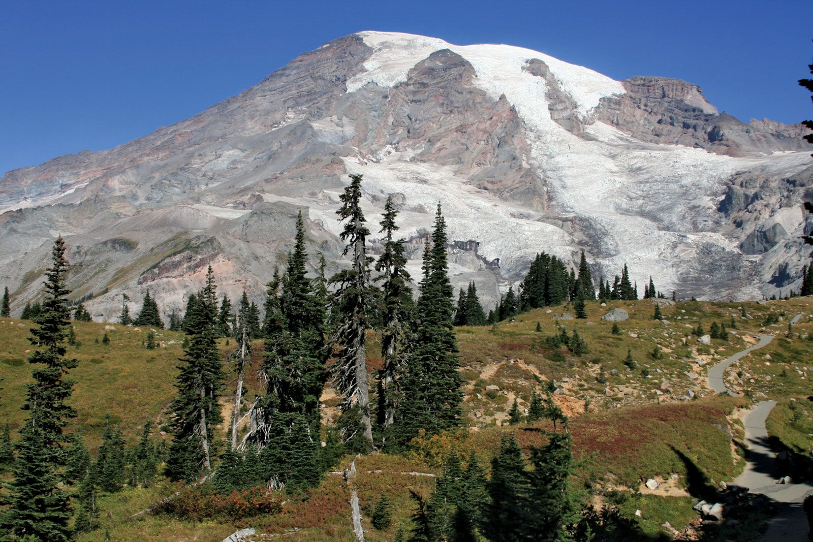 Mount Rainier | National Park, History, Eruptions, & Map | Britannica - Mt Rainier Height – Just How Tall Is the Iconic Mountain?