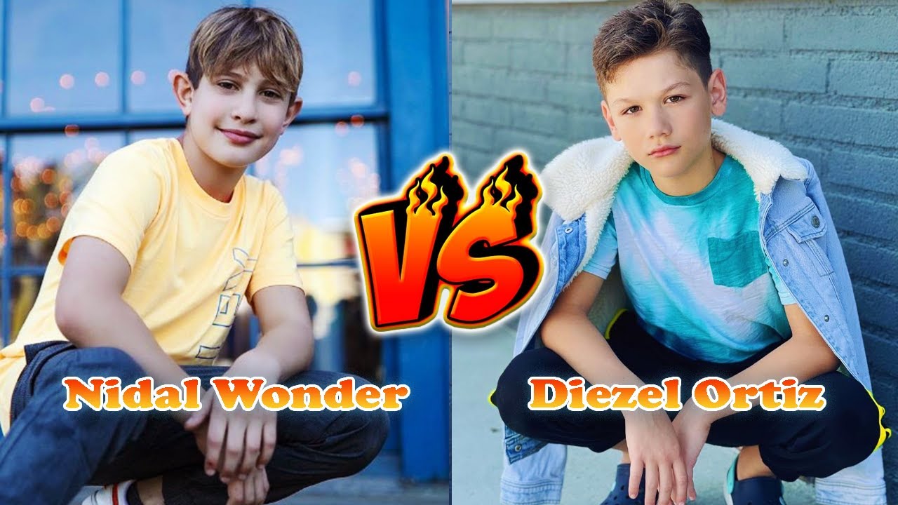 Nidal Wonder VS Diezel Ortiz (Familia Diamond) Transformation 👑 New - How Old Is Diezel from Ginny & Georgia: The Breakout Child Star