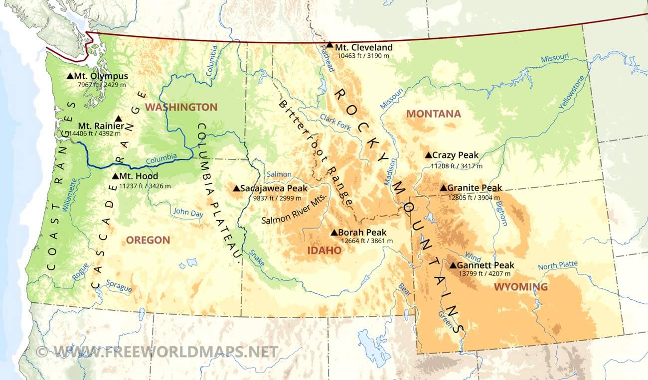 Northwestern US Physical Map - How Old Is North West? Kim & Kanye's Daughter's Age & Public Life