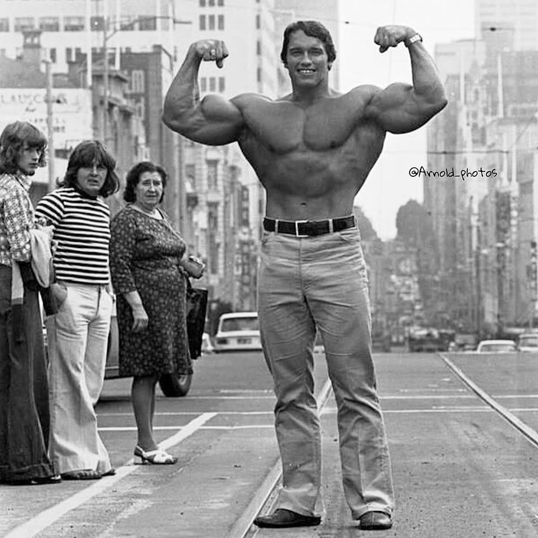 👑𝐀𝐑𝐍𝐎𝐋𝐃_𝐏𝐇𝐎𝐓𝐎𝐒👑 on Instagram: “👑The King 1974 at Melbourne,Australi - Arnold Schwarzenegger: Classic Bodybuilder Measurements Revealed