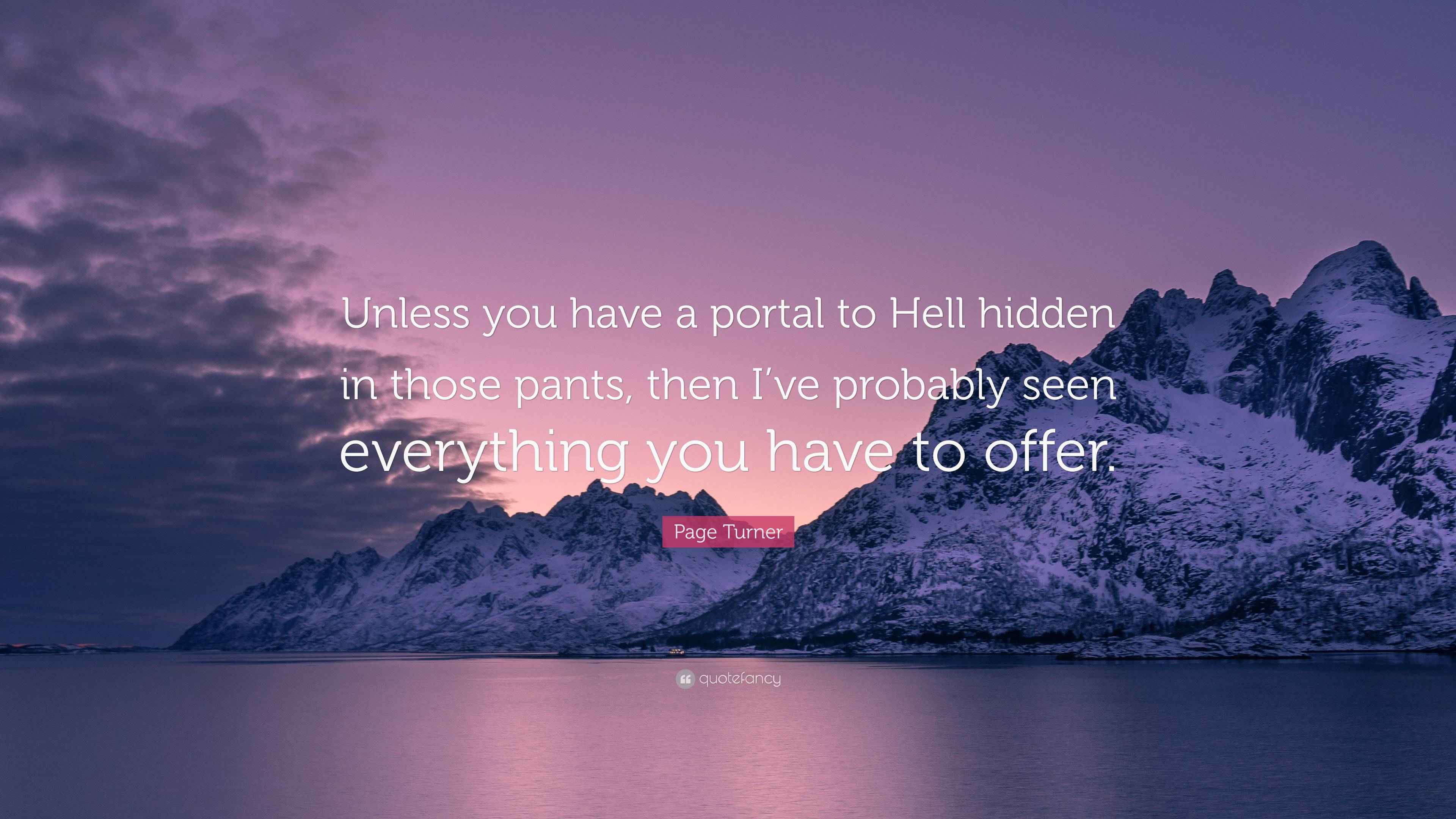 Page Turner Quote: “Unless you have a portal to Hell hidden in those - Page Turner Ethnicity: What Is The HGTV Star's Ancestry?