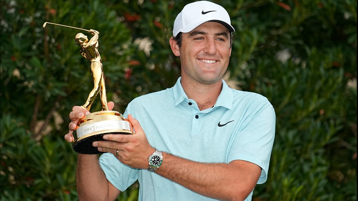 PGA Tour: Scottie Scheffler wins 2023 Players Championship | wfaa.com - How Old Is Scottie Scheffler? Golf Star's Age & Career Timeline