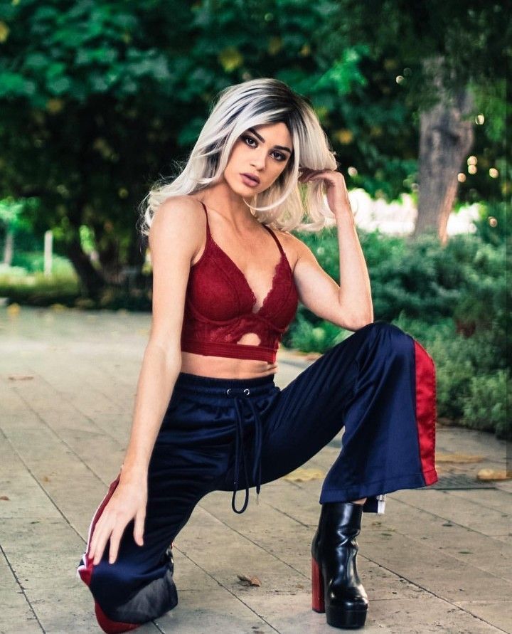 Pin by ~jasmine on Kristen Hancher ️ | Celebs, Fashion, Slip dress - Kristen Hancher: Sexy Pics of the Playful TikTok Sensation