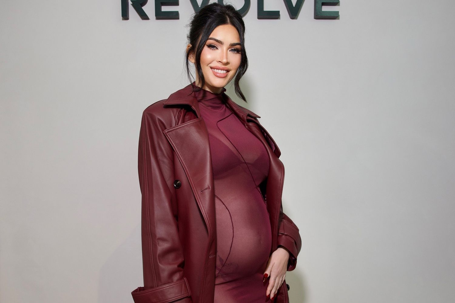 Pregnant Megan Fox Bares Baby Bump in See-Through Dress as She Skips - Is Megan Fox Pregnant Again? Fans Spot Clues In Recent Appearances