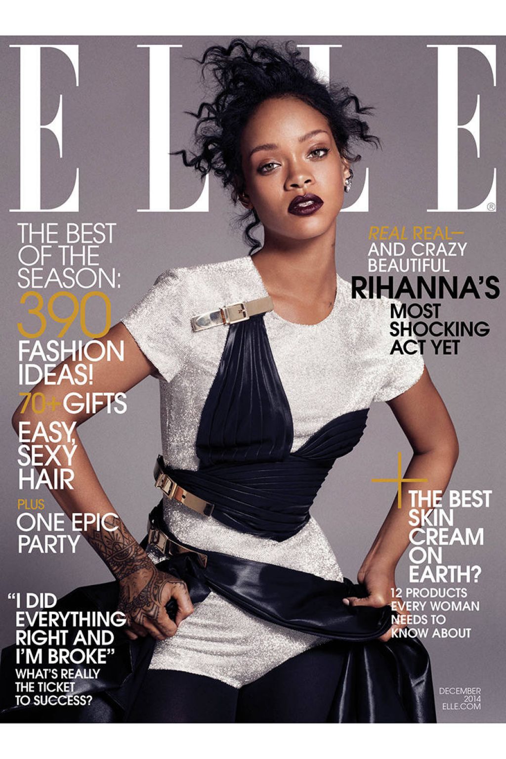 Rihanna - Elle Magazine December 2014 Issue • CelebMafia - Elle Duncan Height – ESPN Star’s True Stature