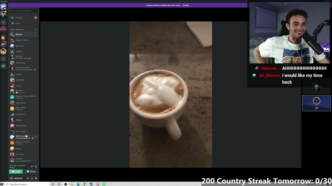 Sambucha Watches Latte Art - YouTube - How Tall Is Sambucha? Data Guy’s Surprising Stats