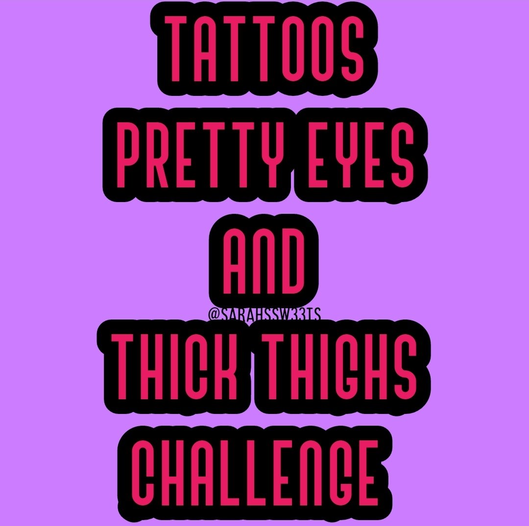 Sarah's Sweethearts on Twitter: "😈😈TATTOOS PRETTY EYES AND THICK THIGHS - Caress: Sexy Pics of the TikTok Star with a Flirty Vibe
