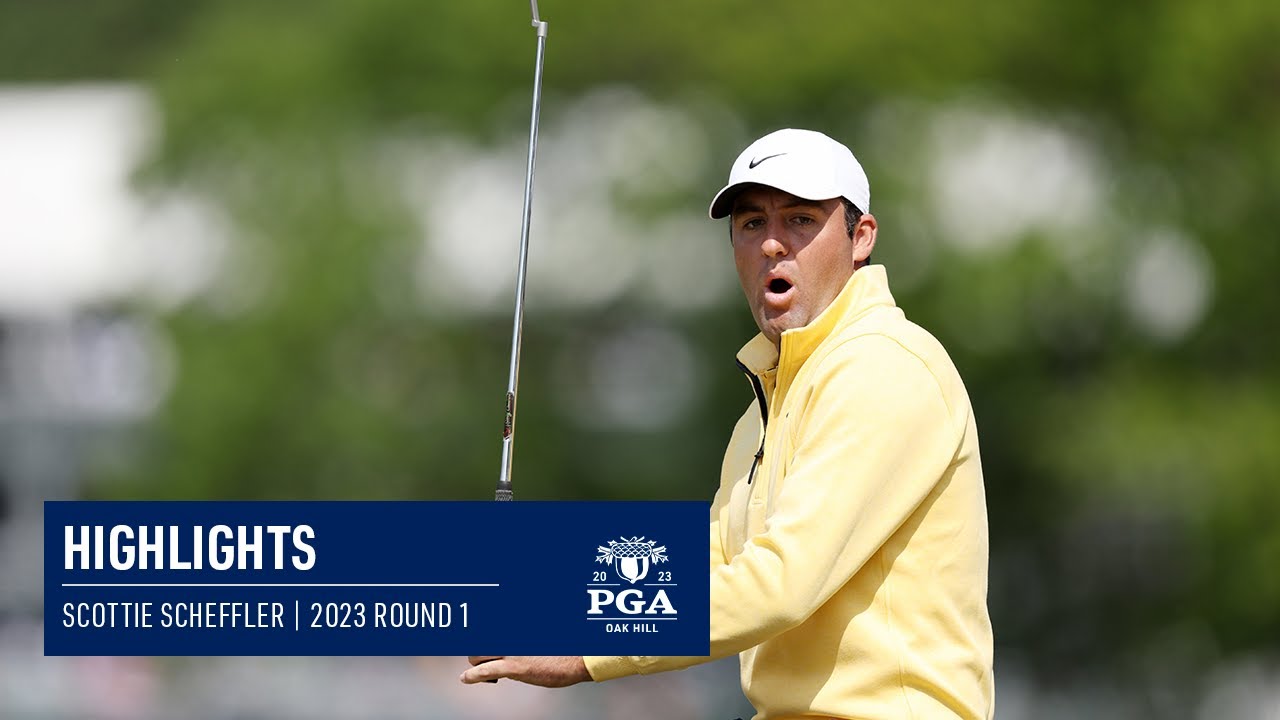 Scottie Scheffler Fires First Bogey-Free Round at a Major! | Round 1 - How Old Is Scottie Scheffler? Golf Prodigy’s Age & Major Wins