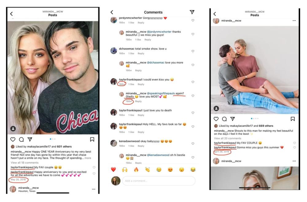 See Taylor Frankie Paul's Old Comments to Miranda McWhorter - Taylor Paul Ex Husband: Inside Their Past Relationship