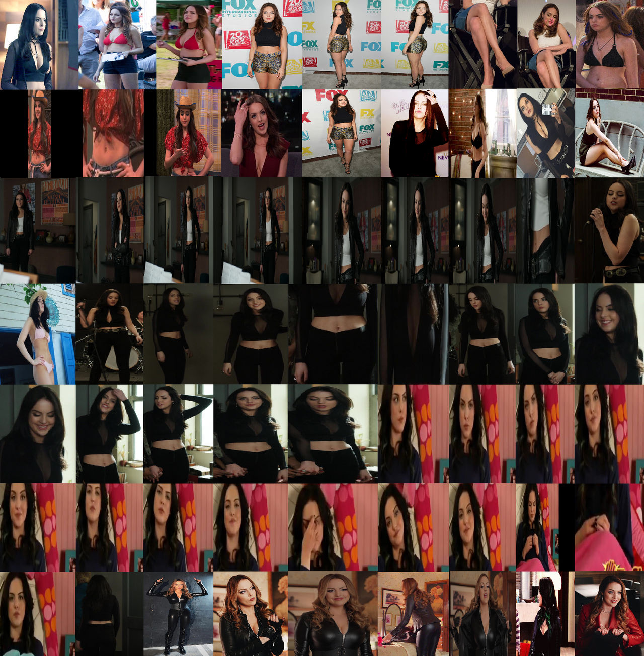 Sexy Elizabeth Gillies Collage by fanatic456 on DeviantArt - Elizabeth Gillies: Sexy Pics of the Sassy and Stunning Scene-Stealer