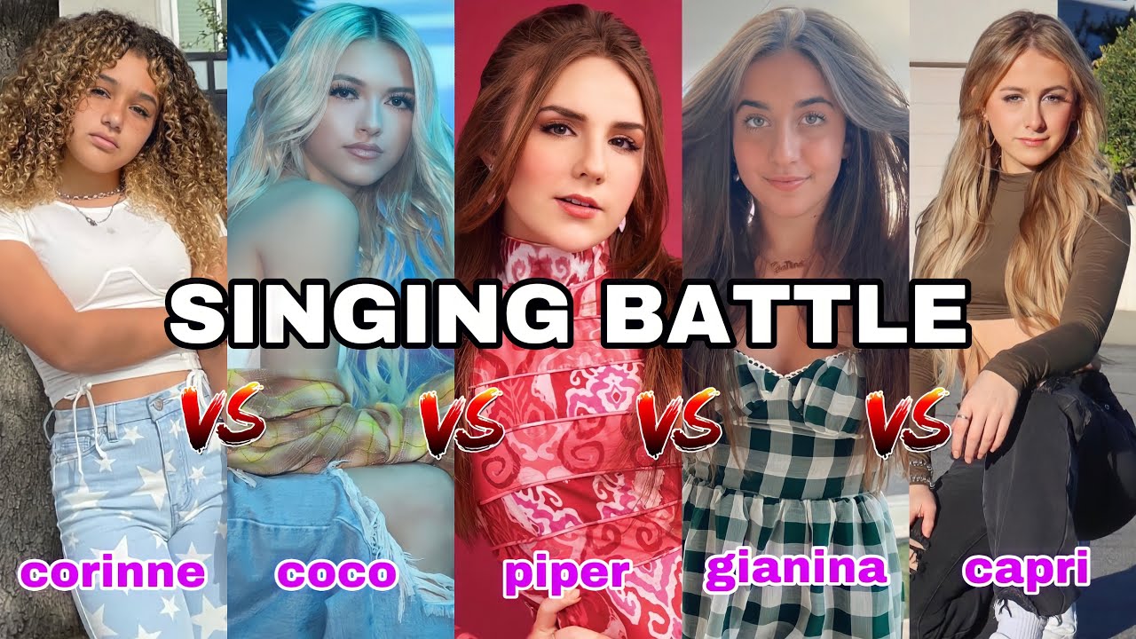 Singing Battle - Piper VS Coco VS Gianina VS Corinne VS Capri🌺 - YouTube - Did Capri Cheat On Piper? Drama And Rumors Explained